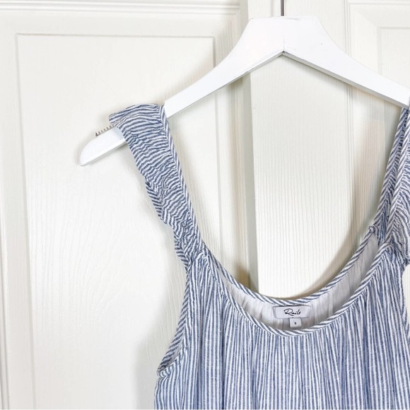 Rails Blue, Green, and Cream Midi Dress - Picture 6 of 11